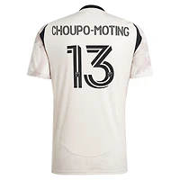 Men's adidas Eric Maxim Choupo-Moting Tan New York Red Bulls 2025 Stone Kit Replica Player Jersey
