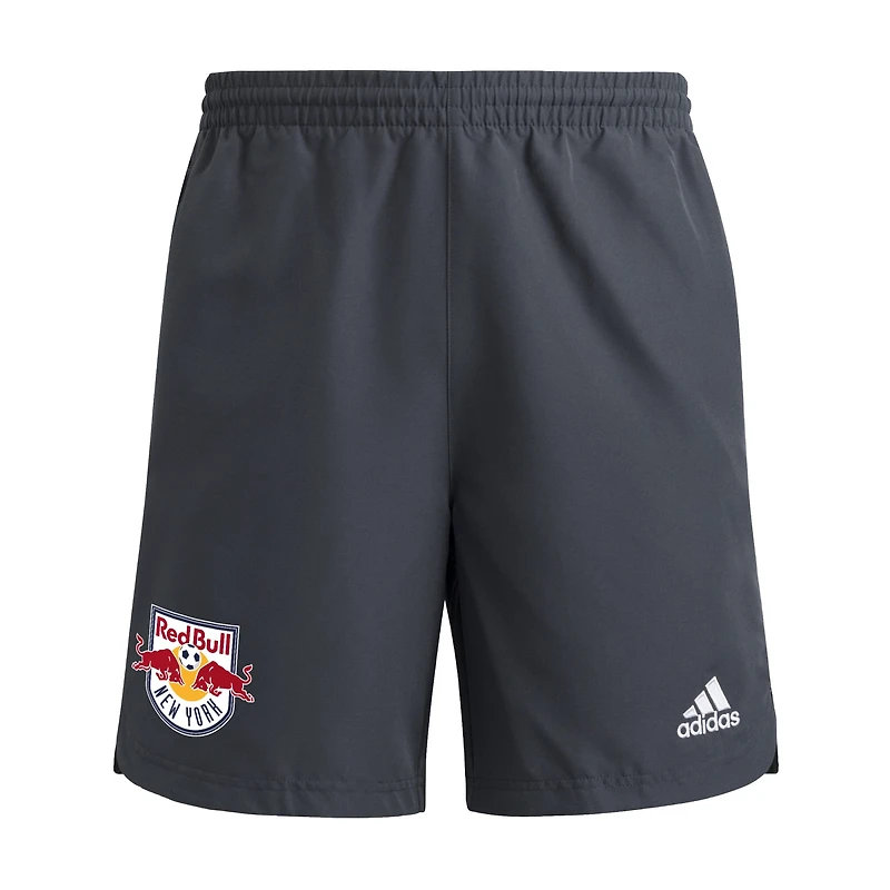 Short de voyage adidas New York Red Bulls 2025 gris pour homme