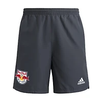Short de voyage adidas New York Red Bulls 2025 gris pour homme