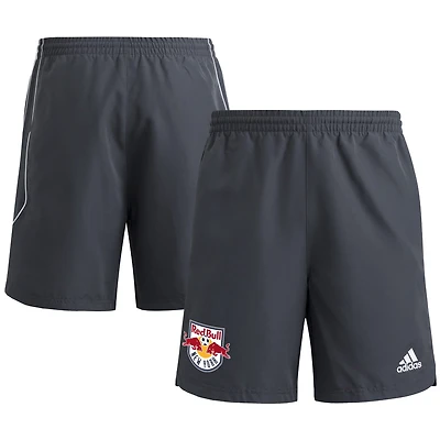 Men's adidas Gray New York Red Bulls 2025 Travel Shorts