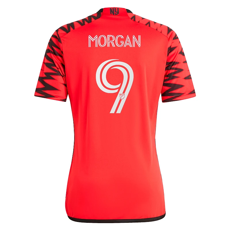 Maillot réplique du joueur adidas Lewis Morgan Red New York Bulls 2024 Legacy pour homme