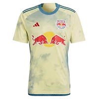 Men's adidas Lewis Morgan Yellow New York Red Bulls 2023 Daniel Patrick Kit Replica Jersey