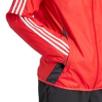 Men's adidas Red/White New York Red Bulls 2025 Anthem Reversible Full-Zip Jacket