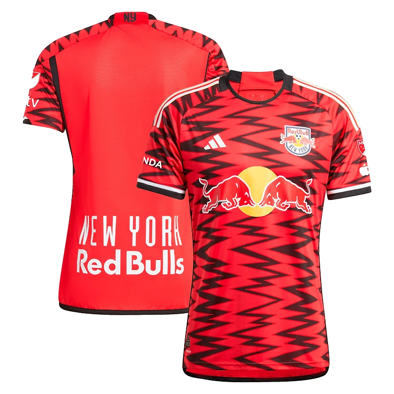 Men's adidas Red New York Bulls 2024 Legacy Authentic Jersey