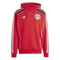 Sweat à capuche adidas Red New York Bulls 2025 Travel pour homme