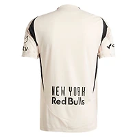 Maillot authentique adidas Tan New York Red Bulls 2025 Stone Kit pour homme