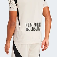 Men's adidas Tan New York Red Bulls 2025 Stone Kit Authentic Jersey