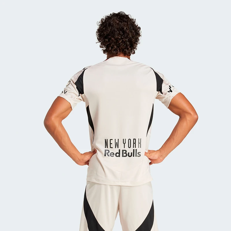 Men's adidas Tan New York Red Bulls 2025 Stone Kit Authentic Jersey