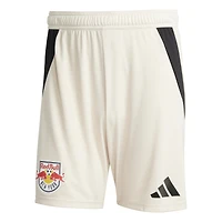 Men's adidas  Tan New York Red Bulls Away 2025 Stone Kit Authentic Shorts