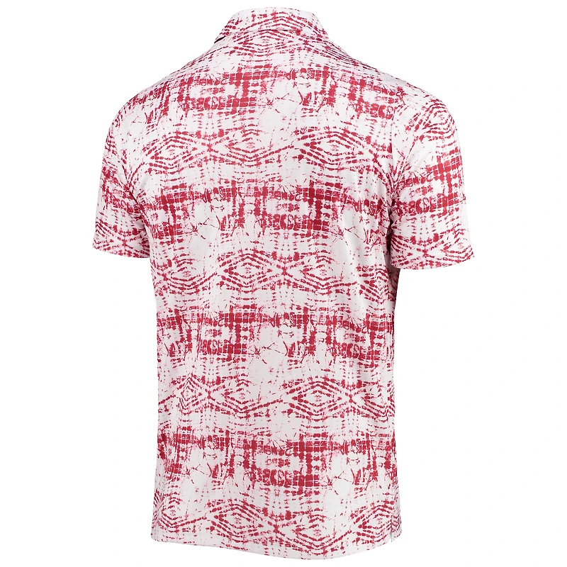 Men's Antigua Red New York Bulls Vivid Polo