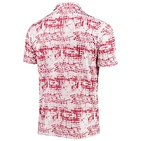 Men's Antigua Red New York Bulls Vivid Polo