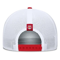 Casquette trucker ajustable Fanatics grise New York Red Bulls Knuckle pour homme