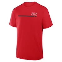 Men's Fanatics Red New York Bulls Corner Kick Legacy Cotton T-Shirt