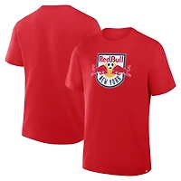 Men's Fanatics Red New York Bulls Crest Legacy T-Shirt