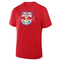 Men's Fanatics Red New York Bulls Crest Legacy T-Shirt