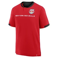T-shirt Fanatics Red New York Bulls pour homme avec le logo Striker