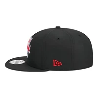 Casquette snapback New Era noire New York Red Bulls 2026 Jersey Hook 9FIFTY pour homme