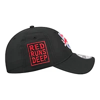 Men's New Era Black New York Red Bulls 2026 Jersey Hook 9TWENTY Adjustable Hat