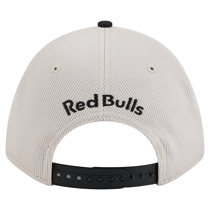 Casquette ajustable New Era grise New York Red Bulls 2025 Jersey Hook 9FORTY M-Crown pour homme