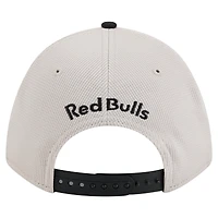 Casquette ajustable New Era grise New York Red Bulls 2025 Jersey Hook 9FORTY M-Crown pour homme