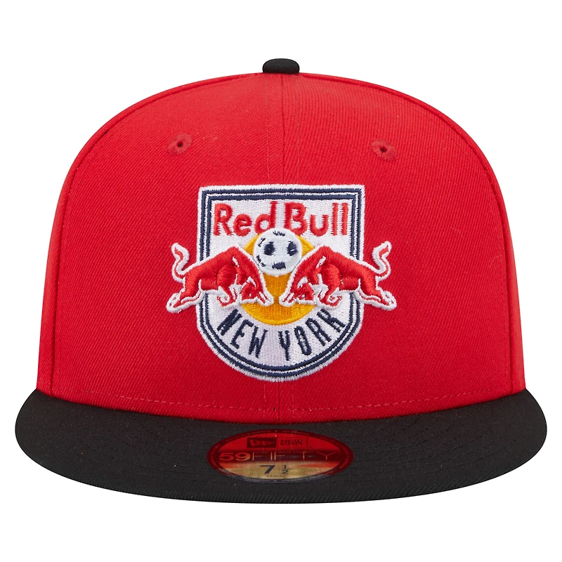 Casquette ajustée New Era 59FIFTY Kickoff 2025 des York Red Bulls pour homme