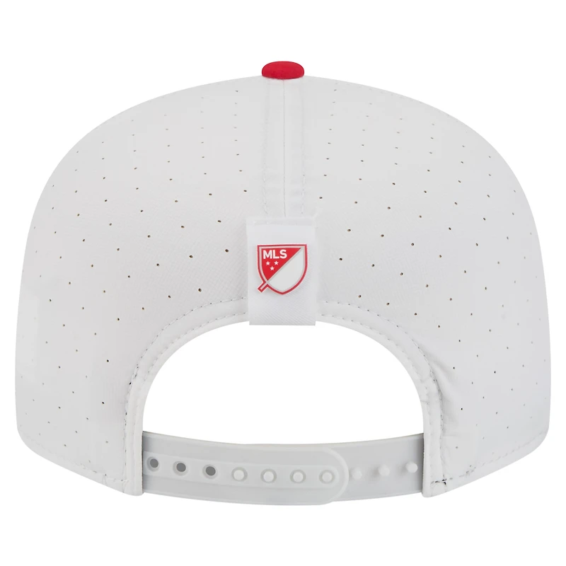 Casquette snapback New Era rouge New York Red Bulls 2026 MLS Kick Off 9FIFTY pour homme