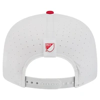Casquette snapback New Era rouge New York Red Bulls 2026 MLS Kick Off 9FIFTY pour homme
