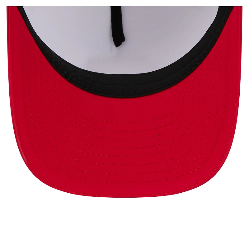 Casquette New Era blanche pour homme New York Red Bulls 2026 MLS Kick Off 9FORTY M-Crown à monture ajustable