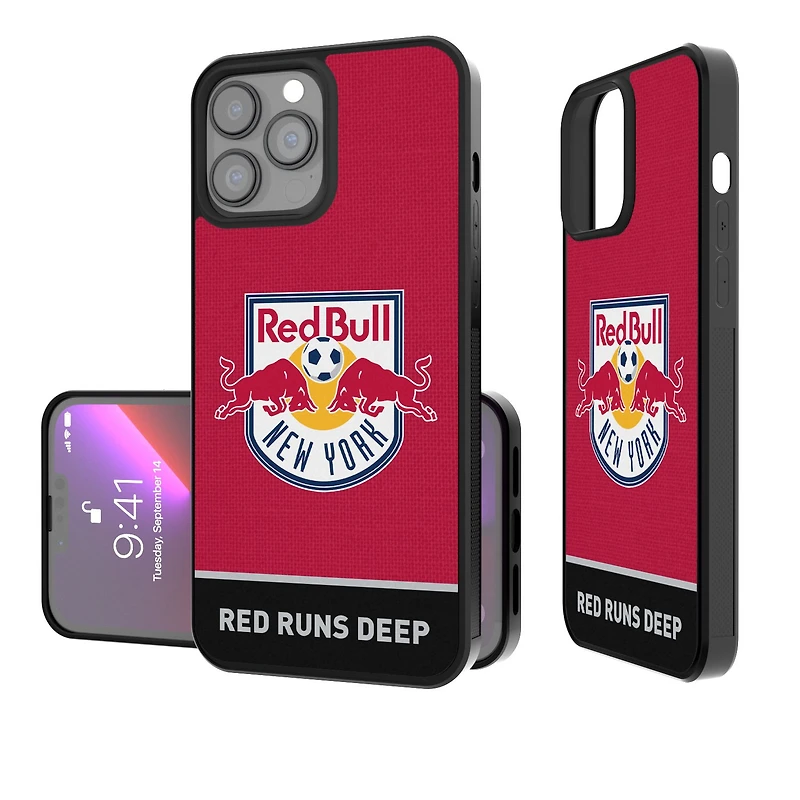 New York Red Bulls iPhone Endzone Design Bump Case