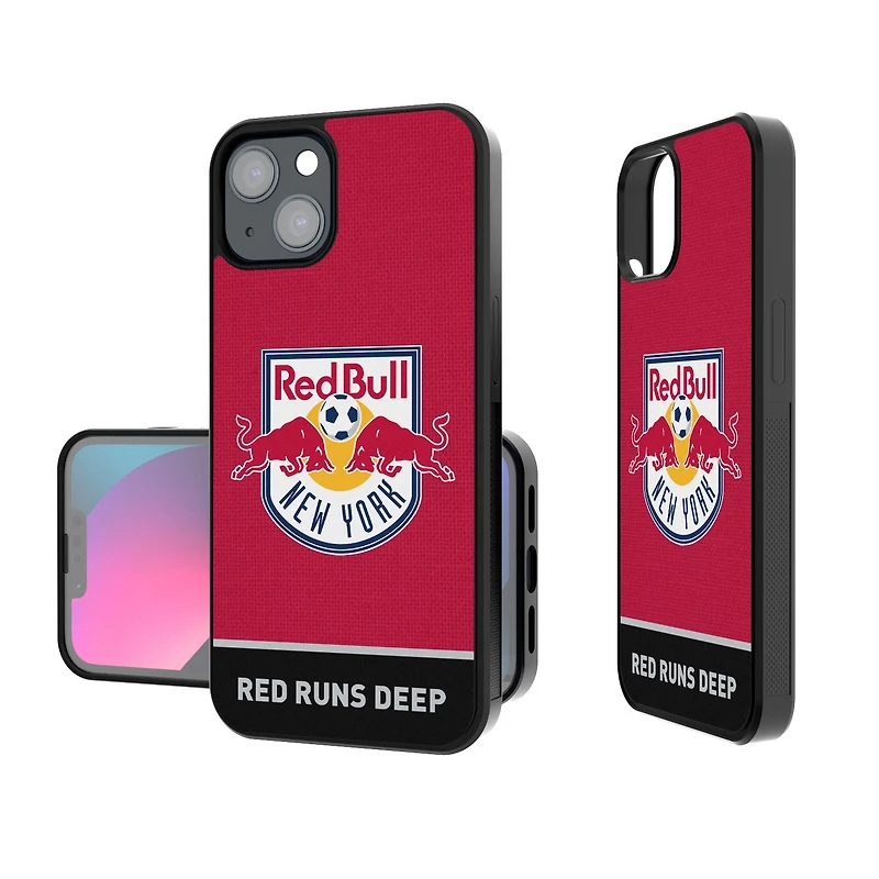New York Red Bulls iPhone Endzone Design Bump Case