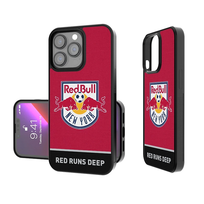 New York Red Bulls iPhone Endzone Design Bump Case