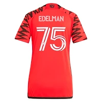 Maillot adidas pour femme Daniel Edelman rouge New York Red Bulls 2024 Legacy Replica Player