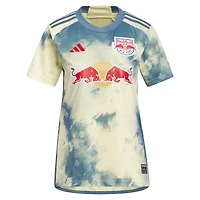 Women's adidas Daniel Edelman Yellow New York Red Bulls 2023 Patrick Kit Replica Jersey