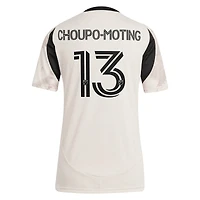 Maillot réplique du joueur adidas Eric Maxim Choupo-Moting Tan New York Red Bulls 2025 Stone Kit pour femme