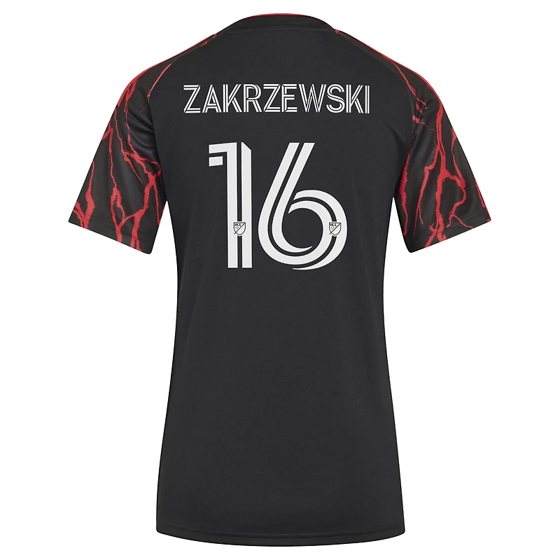 Maillot réplique adidas Julian Hall noir New York Red Bulls 2026 The Rooted Kit pour femme