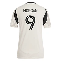 Women's adidas Lewis Morgan Tan New York Red Bulls 2025 Stone Kit Replica Player Jersey