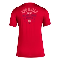 Women's adidas Red New York Bulls Local Stoic T-Shirt