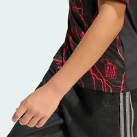 Youth adidas Black New York Red Bulls 2026 The Rooted Kit Replica Jersey