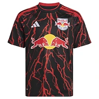 Maillot réplique adidas Cade Cowell noir New York Red Bulls 2026 « The Rooted Kit » pour enfant