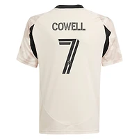 Maillot réplique adidas Cade Cowell Tan New York Red Bulls 2025 Stone pour enfant