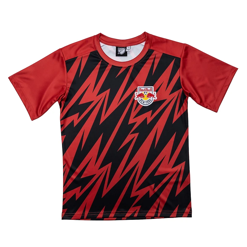 Youth Sport Design Sweden Black New York Red Bulls Club T-Shirt