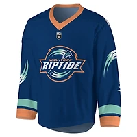 Men's Navy/Orange New York Riptide Replica Jersey