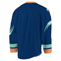 Men's Navy/Orange New York Riptide Replica Jersey