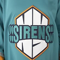 Unisex Teal New York Sirens Replica Hockey Jersey