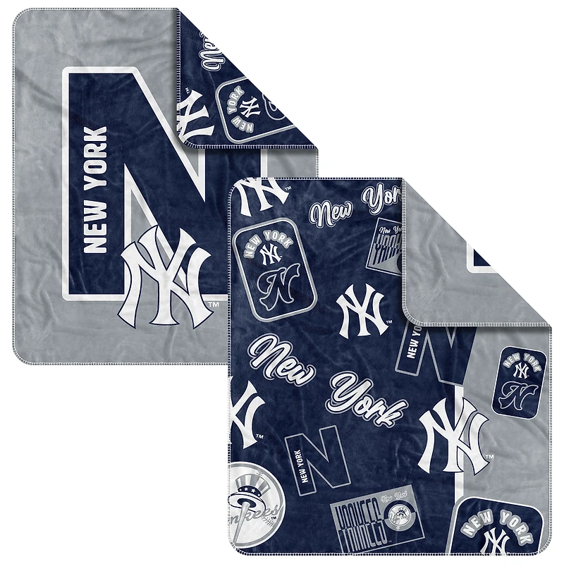 Couverture tissée Dream Weave des Yankees de New York 50" x 60"