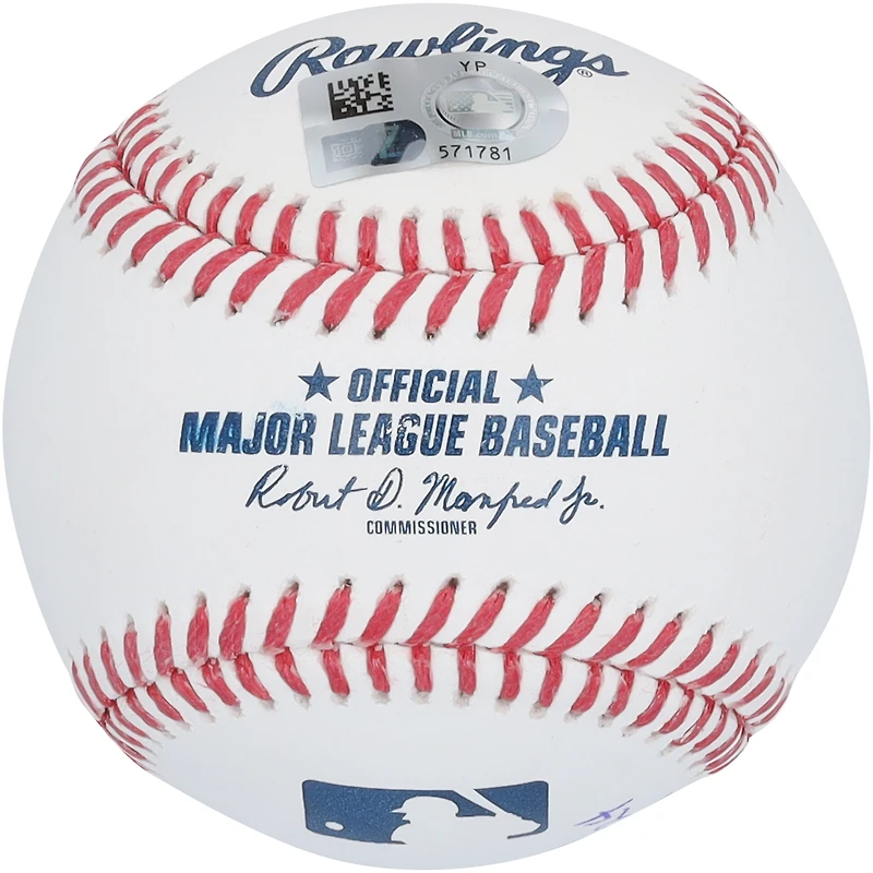 Aaron Judge & Anthony Volpe New York Yankees Autographed Baseball with 2x MLB Debut Inscriptions - Limited Edition of 24