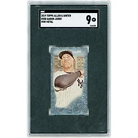 Aaron Judge New York Yankees 2019 Topps Allen & Ginter Mini Metal #200 SGC Authenticated 9 Card
