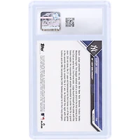 Carte Topps Now 2023 d'Aaron Judge, Yankees de New York : 1er match à 3 circuits en carrière et 34e de l'histoire des Yankees (n° 754), authentifiée par CGC.