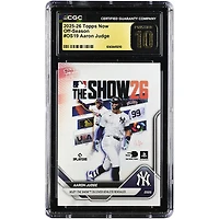 Aaron Judge New York Yankees 2025-26 Topps Now Off-Season #OS19 CGC Authenticated PRISTINE 10 Card