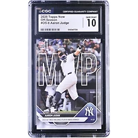 Aaron Judge New York Yankees 2025 Topps Now '25 AL Most Valuable Player Award Winner Off-Season #OS-8 CGC Authenticated 10 Card